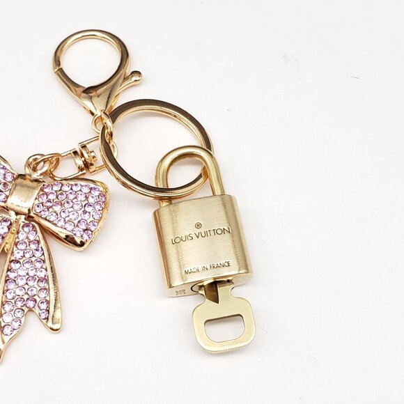 Authentic Louis Vuitton Lock & Key with unbranded Bagcharm, Keycharm, Keychain - Picture 7 of 8